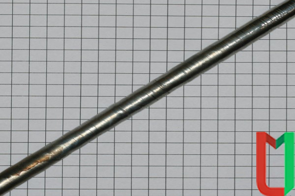 Гафниевый пруток ГФИ-1 43 мм