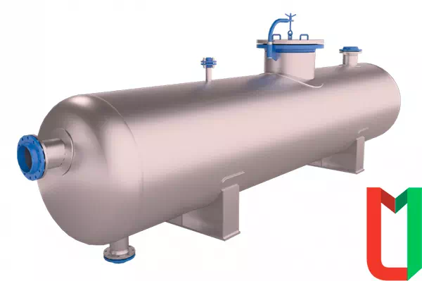 Нефтегазовый сепаратор СНГ-В с функцией сброса воды 12 м3 09Г2С для сепарации и обессоливания нефти